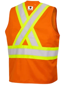 Pioneer FR-TECH 88/12 FR Safety Vest 7 Oz | Sizes S - 4XL Flame Resistant Work Wear