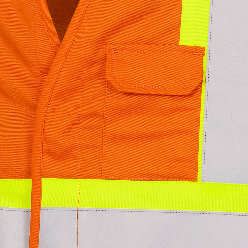 Pioneer FR-TECH 88/12 FR Safety Vest 7 Oz | Sizes S - 4XL Flame Resistant Work Wear 5 Pioneer FR-TECH 88/12 FR Safety Vest 7 Oz | Sizes S - 4XL Flame Resistant Work Wear