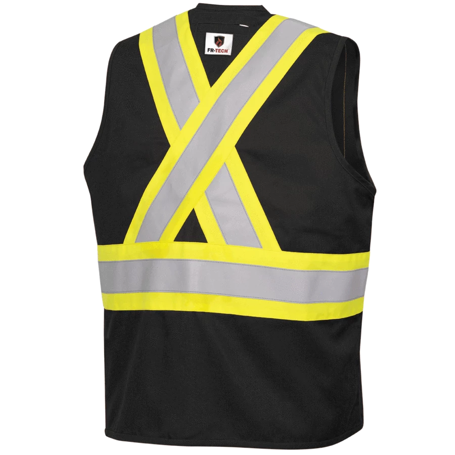 Pioneer FR-TECH 88/12 FR Safety Vest 7 Oz | Sizes S - 4XL Flame Resistant Work Wear 7 Pioneer FR-TECH 88/12 FR Safety Vest 7 Oz | Sizes S - 4XL Flame Resistant Work Wear