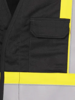 Pioneer FR-TECH 88/12 FR Safety Vest 7 Oz | Sizes S - 4XL Flame Resistant Work Wear 16 Pioneer FR-TECH 88/12 FR Safety Vest 7 Oz | Sizes S - 4XL Flame Resistant Work Wear