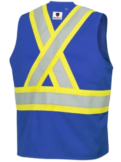 Pioneer FR-TECH 88/12 FR Safety Vest 7 Oz | Sizes S - 4XL Flame Resistant Work Wear 18 Pioneer FR-TECH 88/12 FR Safety Vest 7 Oz | Sizes S - 4XL Flame Resistant Work Wear