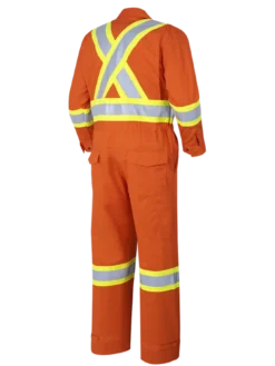 Pioneer FR-TECH® FR/ARC Rated 7 Oz Hi Viz Safety Coveralls - 88/12 Ctn/Nylon | Sizes 36 - 60