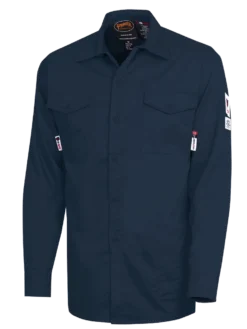 Flame Resistant Work Wear Pioneer FR-TECH® FR/ARC Rated 7 Oz Safety Shirt - 88/12 | Sizes Small - 4XL