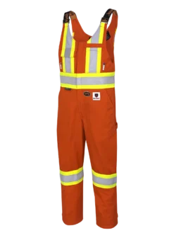 Flame Resistant Work Wear Pioneer FR-TECH Flame Resistant 7 Oz Hi-Viz Safety Overalls | Sizes S - 5XL