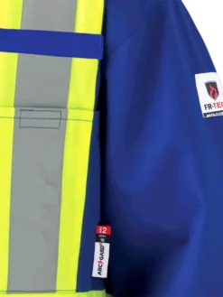 Pioneer FR-TECH® FR/ARC Rated 7 Oz Safety Coveralls | 88/12 Ctn/Nylon | Royal Blue | Sizes 36 - 60 Flame Resistant Work Wear 9 Pioneer FR-TECH® FR/ARC Rated 7 Oz Safety Coveralls | 88/12 Ctn/Nylon | Royal Blue | Sizes 36 - 60 Flame Resistant Work Wear