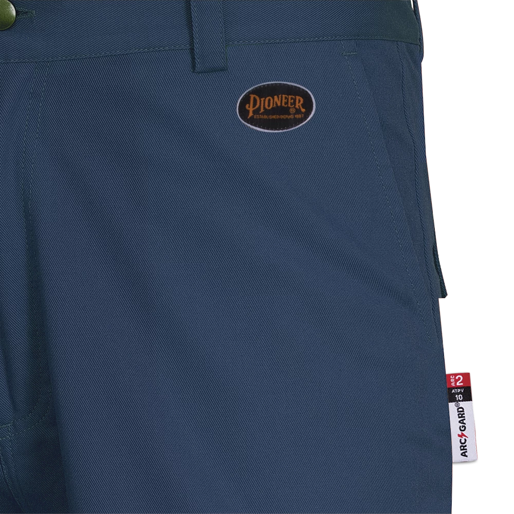 Flame Resistant Work Wear Pioneer FR-TECH® FR/ARC Rated 7 Oz Safety Pants - 88/12 Ctn/Nylon | Navy 5 Flame Resistant Work Wear Pioneer FR-TECH® FR/ARC Rated 7 Oz Safety Pants - 88/12 Ctn/Nylon | Navy