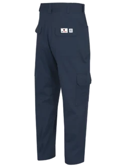Flame Resistant Work Wear Pioneer FR-TECH® FR/ARC Rated 7 Oz Safety Cargo Pants - 88/12 Ctn/Nylon | Navy