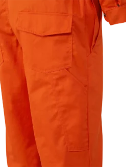 Flame Resistant Work Wear Pioneer FR-TECH® FR/ARC Rated 7 Oz Hi Viz Safety Coveralls 88/12 | Orange | Sizes 36 - 60