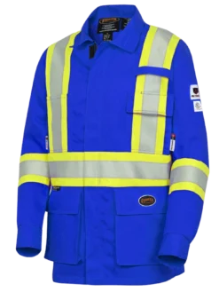 Pioneer FR-TECH Flame Resistant Unlined Safety Jacket | Sizes S - 5 XL Flame Resistant Work Wear