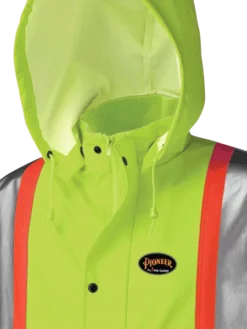 Pioneer FR WATERPROOF SFTY LONG COAT | PU STRETCH / DET. HOOD | Sizes S - 5XL 12 Pioneer FR WATERPROOF SFTY LONG COAT | PU STRETCH / DET. HOOD | Sizes S - 5XL