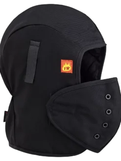 Pioneer Flame Resistant Quilted Hard Hat Liner - Detachable Mouthpiece Work Hats