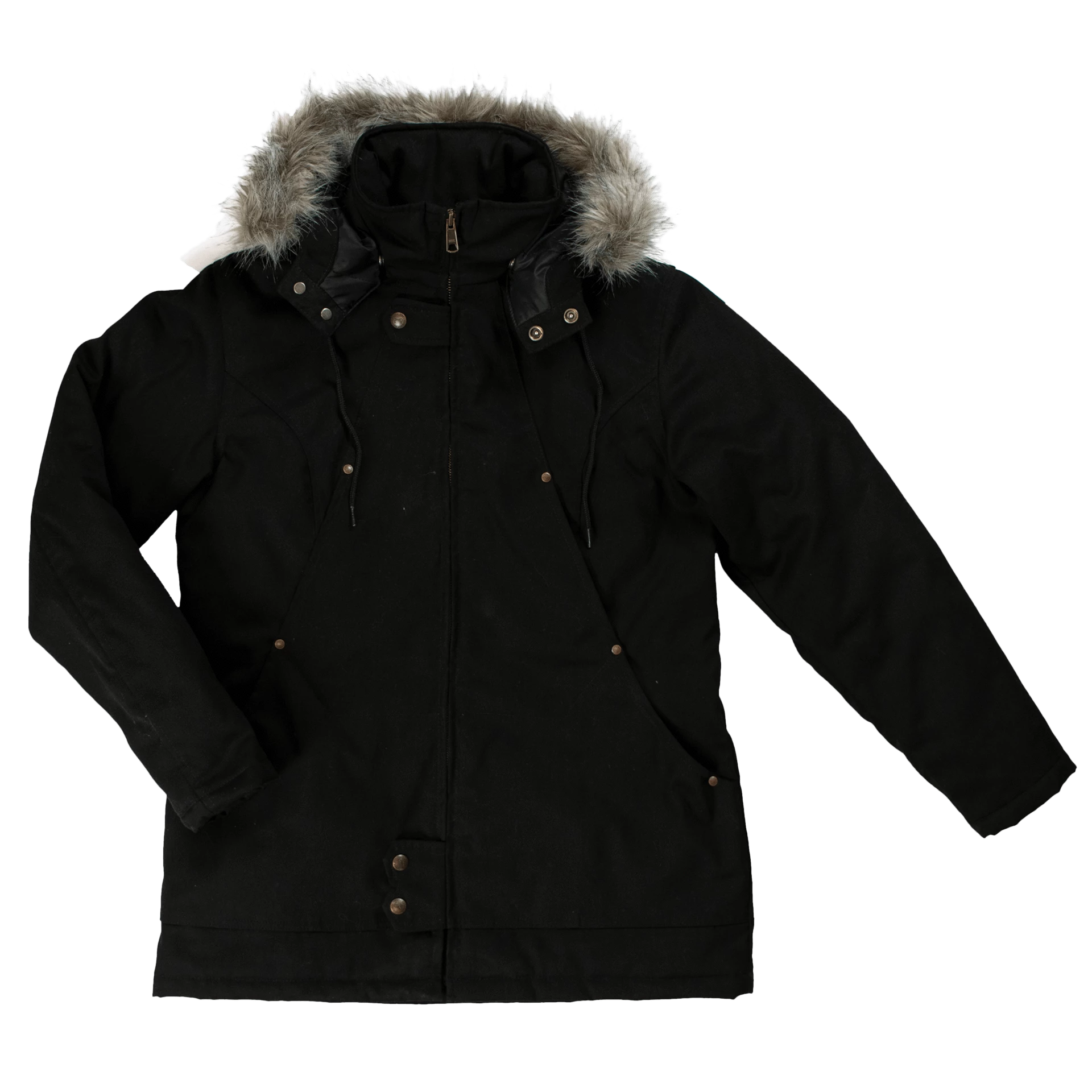 Work Wear Tough Duck WJ10 Women's Hydro Parka | Black | XS-2XL 3 Work Wear Tough Duck WJ10 Women's Hydro Parka | Black | XS-2XL