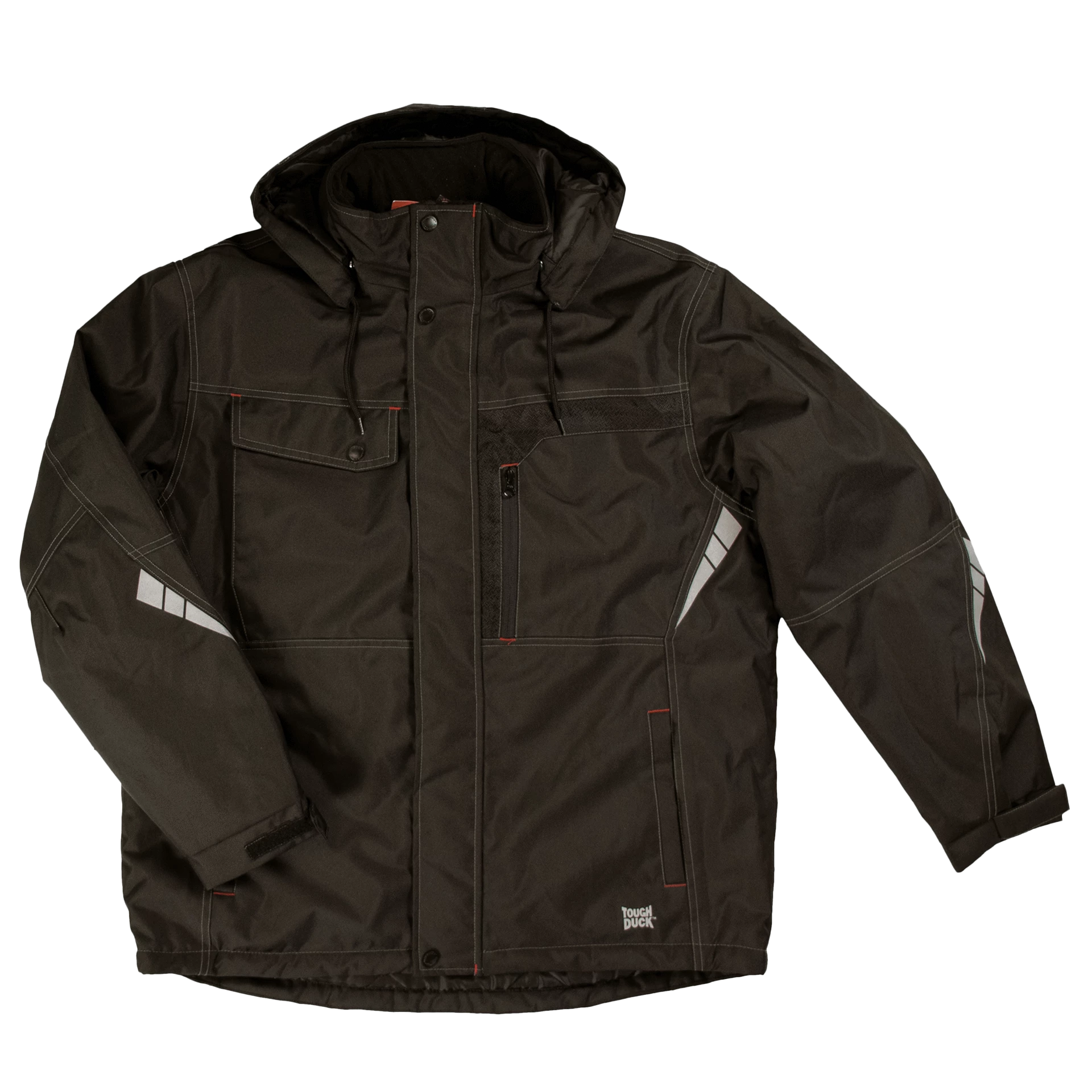 Work Wear Tough Duck WJ13 Poly Oxford Jacket | Black | S - 5XL 3 Work Wear Tough Duck WJ13 Poly Oxford Jacket | Black | S - 5XL