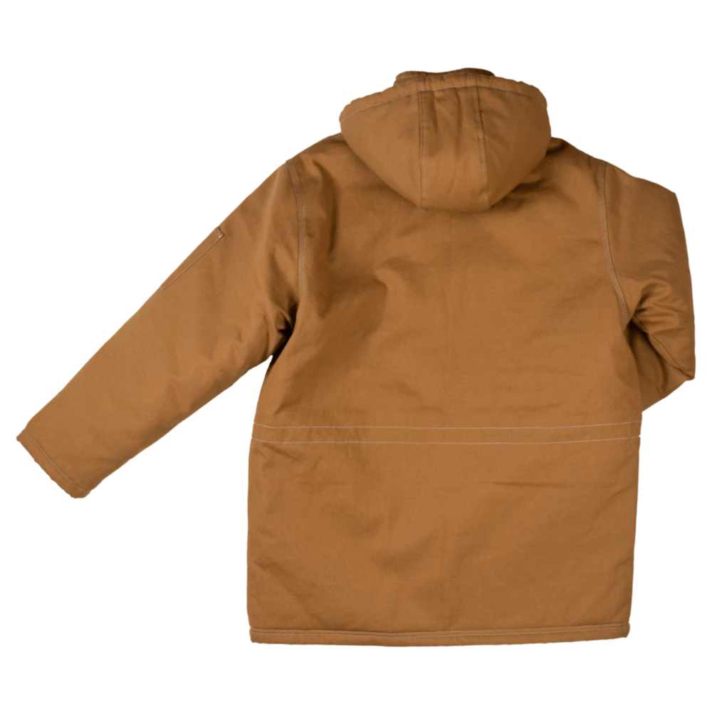 Tough Duck WJ18 Abraham Hydro Parka | Brown | Limited Size Selection 4 Tough Duck WJ18 Abraham Hydro Parka | Brown | Limited Size Selection