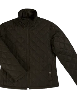 Tough Duck WJ19 Women's Quilted Freezer Jacket | Black | S-2XL