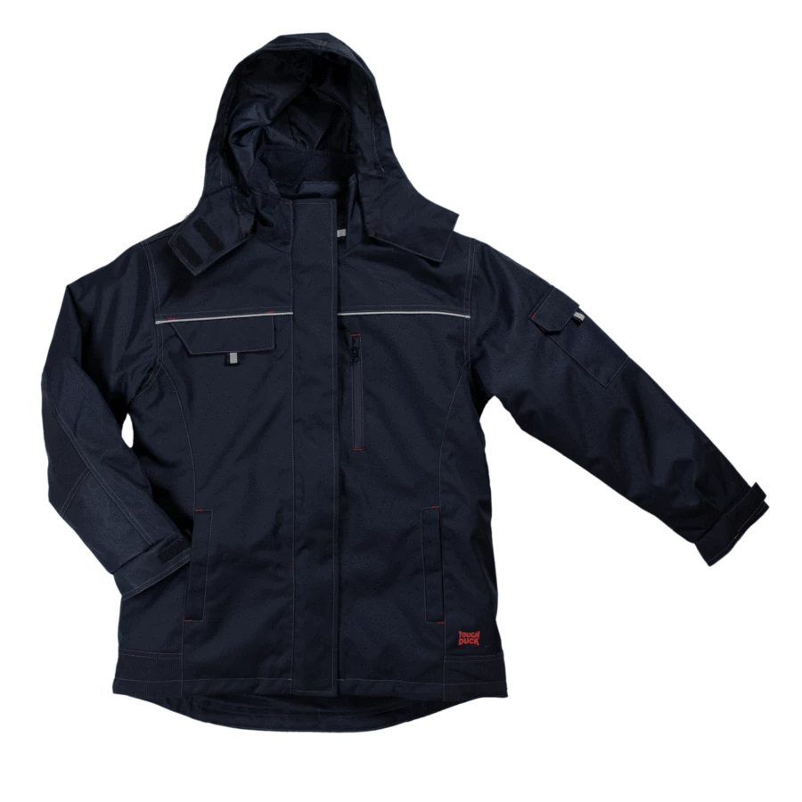 Work Wear Tough Duck WJ28 Women’s Poly Oxford 3-in-1 Parka | XS-3XL 7 Work Wear Tough Duck WJ28 Women’s Poly Oxford 3-in-1 Parka | XS-3XL