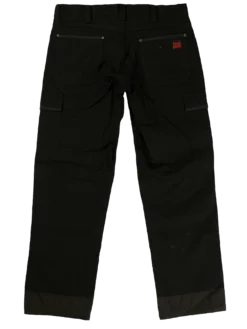 Work Wear Tough Duck WP01 Heavy Duty Flex Duck Cargo Work Pant | Black | Sizes 30 - 44