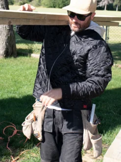 Work Wear Tough Duck WJ26 Hooded Freezer Jacket | Black | S-3XL 7 Work Wear Tough Duck WJ26 Hooded Freezer Jacket | Black | S-3XL