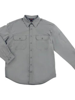 Work Wear Tough Duck WS19 Long Sleeve Stretch Ripstop Shirt