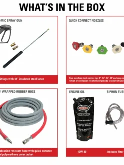 Simpson Water Shotgun Cold Water Belt Drive Honda V-Twin GX630 (688cc) Gas Engine Pressure Washer - 5000 PSI - 5.0 GPM Triplex Pump 27 Simpson Water Shotgun Cold Water Belt Drive Honda V-Twin GX630 (688cc) Gas Engine Pressure Washer - 5000 PSI - 5.0 GPM Triplex Pump