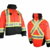 Wenaas 533TCSAR Hi-Vis Quilted Jacket | Red/Black | Limited Size Selection Hi-Vis Work Wear