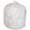Anchor White Kitchen Garbage Bags | 22" X 24" - Box Of 500 Cleaning Tools 1 Anchor White Kitchen Garbage Bags | 22" X 24" - Box Of 500 Cleaning Tools