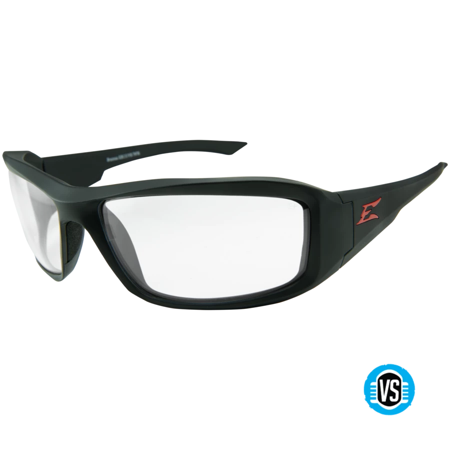 Edge Eyewear Personal Protective Equipment Edge Brazeau Vapor Shield Polarized Safety Glasses - Clear Lens (Pack Of 6) 3 Edge Eyewear Personal Protective Equipment Edge Brazeau Vapor Shield Polarized Safety Glasses - Clear Lens (Pack Of 6)