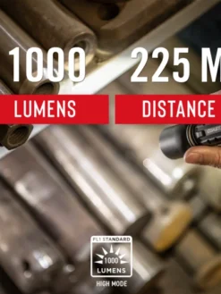 Coast Products Coast® XPR9 Rechargeable Dual-Power LED Flashlight - 1000 Lumens - 225M Beam