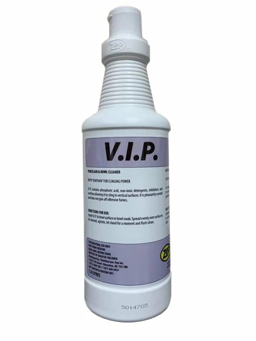 Zep V.I.P. Professional Bowl Cleaner - 1L Bottle - Case Of 12 3 Zep V.I.P. Professional Bowl Cleaner - 1L Bottle - Case Of 12