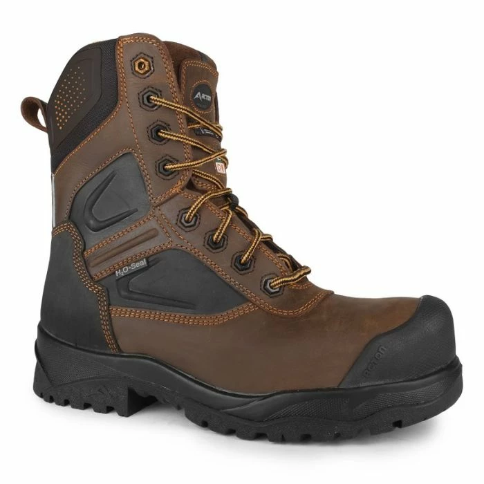 Acton Thor 8" Men Work Boots CSA | Brown | Size 7-14 3 Acton Thor 8" Men Work Boots CSA | Brown | Size 7-14