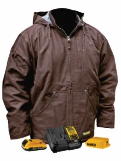 DeWalt Workwear DEWALT® Men's Heated Heavy Duty Work Coat | Sizes S - 3XL Work Wear