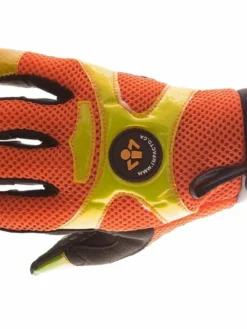 Impacto Hi-Vis Anti-Vibration Mechanic's Style Suede Leather Silicone Grip Glove With Air Glove® Technology Work Gloves 7 Impacto Hi-Vis Anti-Vibration Mechanic's Style Suede Leather Silicone Grip Glove With Air Glove® Technology Work Gloves