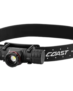 Coast Products Coast® XPH30R Rechargeable Dual Power LED Headlamp - 1000 Lumens - 3 Light Levels - 165M Beam Lighting