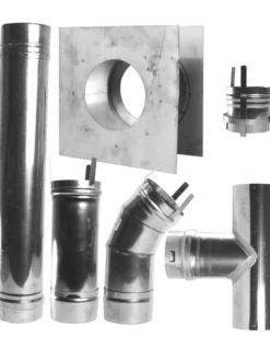 Heatstar Category III 4in Stainless Steel Horizontal Vent Kit Heaters