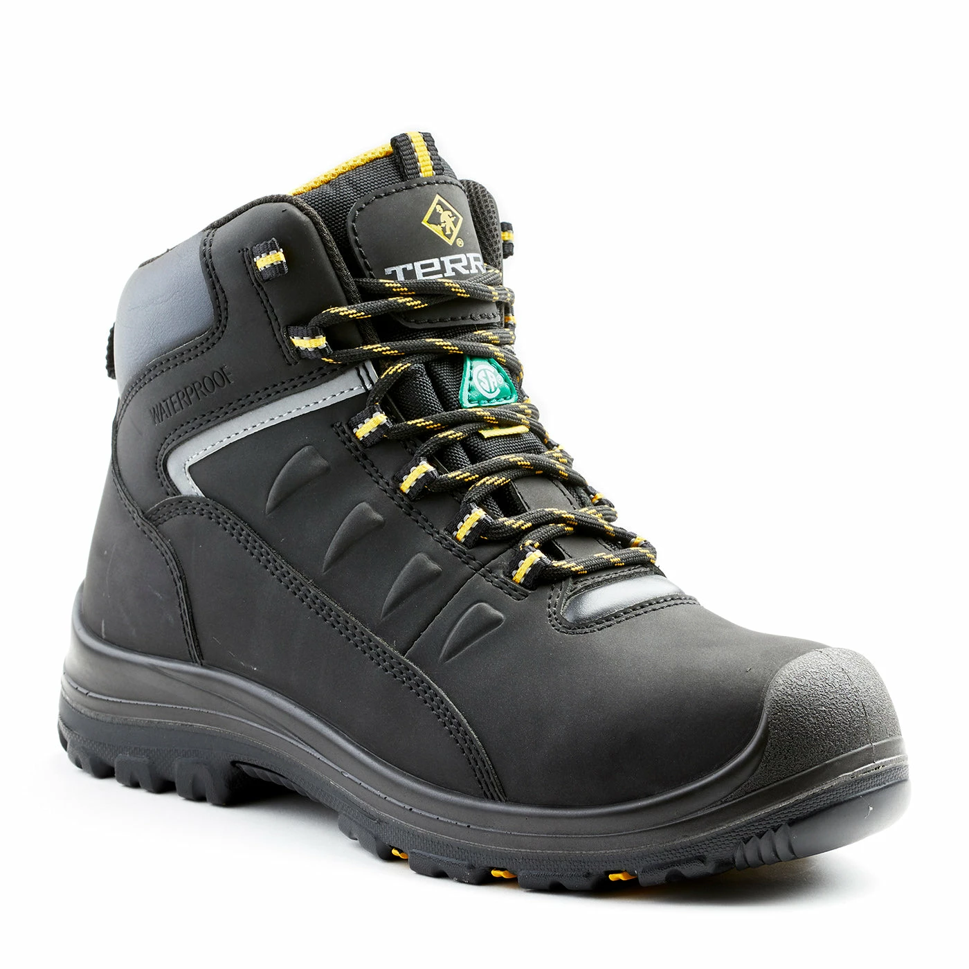 Terra Safety Footwear Terra Findlay Composite Toe 6" Men's Safety Boots | Black | Sizes 7-14 6 Inch Safety Boots 3 Terra Safety Footwear Terra Findlay Composite Toe 6" Men's Safety Boots | Black | Sizes 7-14 6 Inch Safety Boots