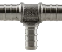 Tubing And Fittings Plumb-Eeze Stainless Steel PEX Tee