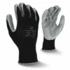 Work Gloves Radians Lightweight Polyester Glove With Smooth Nitrile Palm - Pack Of 12 Pairs