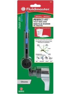 Fluidmaster Adjustable Chrome Toilet Lever Maintenance Supplies