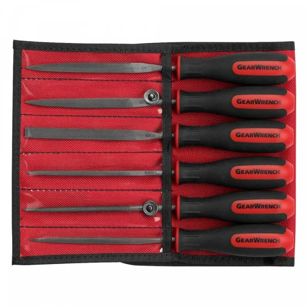 GearWrench Mini File Set - 4" Length - 6 Piece 3 GearWrench Mini File Set - 4" Length - 6 Piece