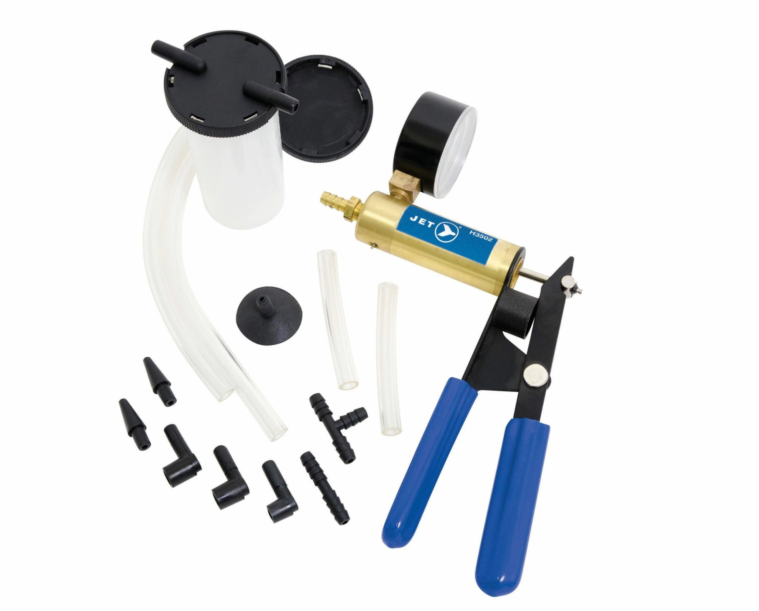 Jet H3502 Deluxe Vacuum Pump With Brake Bleeder Kit 3 Jet H3502 Deluxe Vacuum Pump With Brake Bleeder Kit
