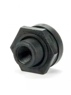 Greenline Polypropylene Bulkhead Tank Fittings With EPDM Gaskets | 1/2" FPT To 3" FPT