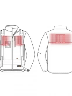 Terra Heated Hi-Vis Softshell Jacket | S-3XL 10 Terra Heated Hi-Vis Softshell Jacket | S-3XL