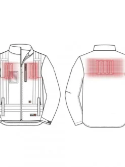 Terra Heated Hi-Vis Softshell Jacket | S-3XL 13 Terra Heated Hi-Vis Softshell Jacket | S-3XL