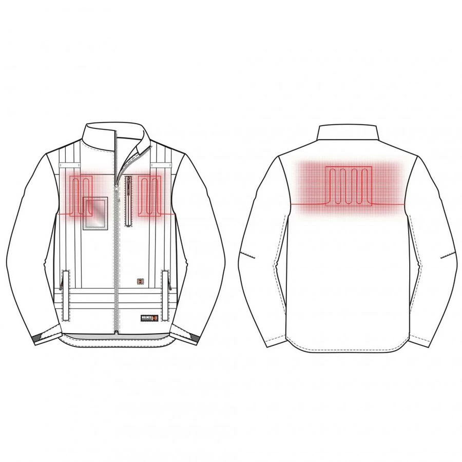 Terra Heated Hi-Vis Softshell Jacket | S-3XL 8 Terra Heated Hi-Vis Softshell Jacket | S-3XL