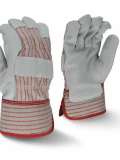 Work Gloves Radians Fleece Lined Economy Split Leather Glove - Pack Of 12 Pairs