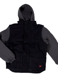 Work Wear Tough Duck I8a2 Zip-Off Sleeve Jacket | M-3XL