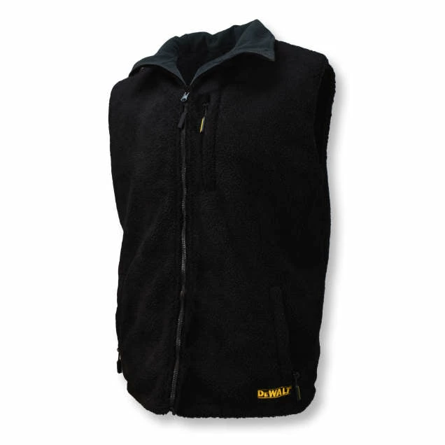 DeWalt Workwear Work Wear DEWALT® Men's Heated Reversible Fleece Vest Kitted With Battery | Sizes S - 3XL 5 DeWalt Workwear Work Wear DEWALT® Men's Heated Reversible Fleece Vest Kitted With Battery | Sizes S - 3XL