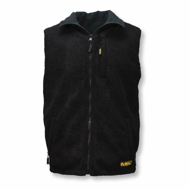 DeWalt Workwear Work Wear DEWALT® Men's Heated Reversible Fleece Vest Kitted With Battery | Sizes S - 3XL 7 DeWalt Workwear Work Wear DEWALT® Men's Heated Reversible Fleece Vest Kitted With Battery | Sizes S - 3XL