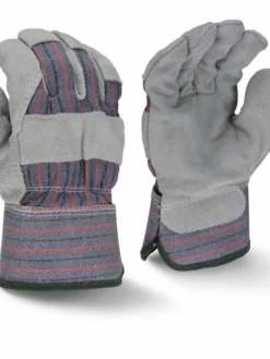 Radians Thinsulate-Lined Gray Split Cowhide Leather Glove - Pack Of 12 Pairs