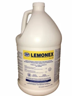 Cleaning Supplies Zep Lemonex Concentrated Liquid Disinfectant - 1 Gallon Jug - Case Of 4